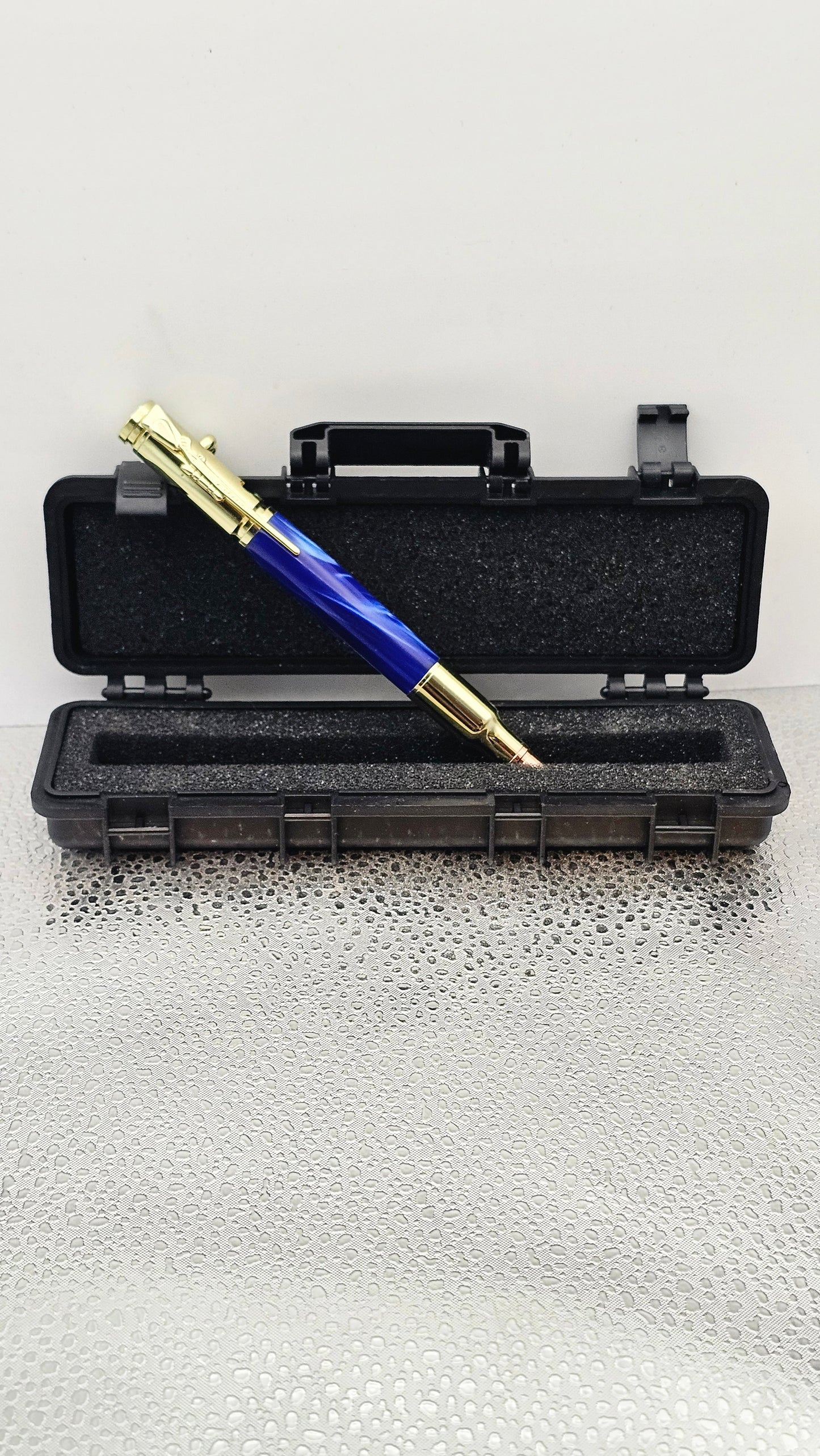 Handmade Pens, 24k Gold 30 Cal Bolt-Action