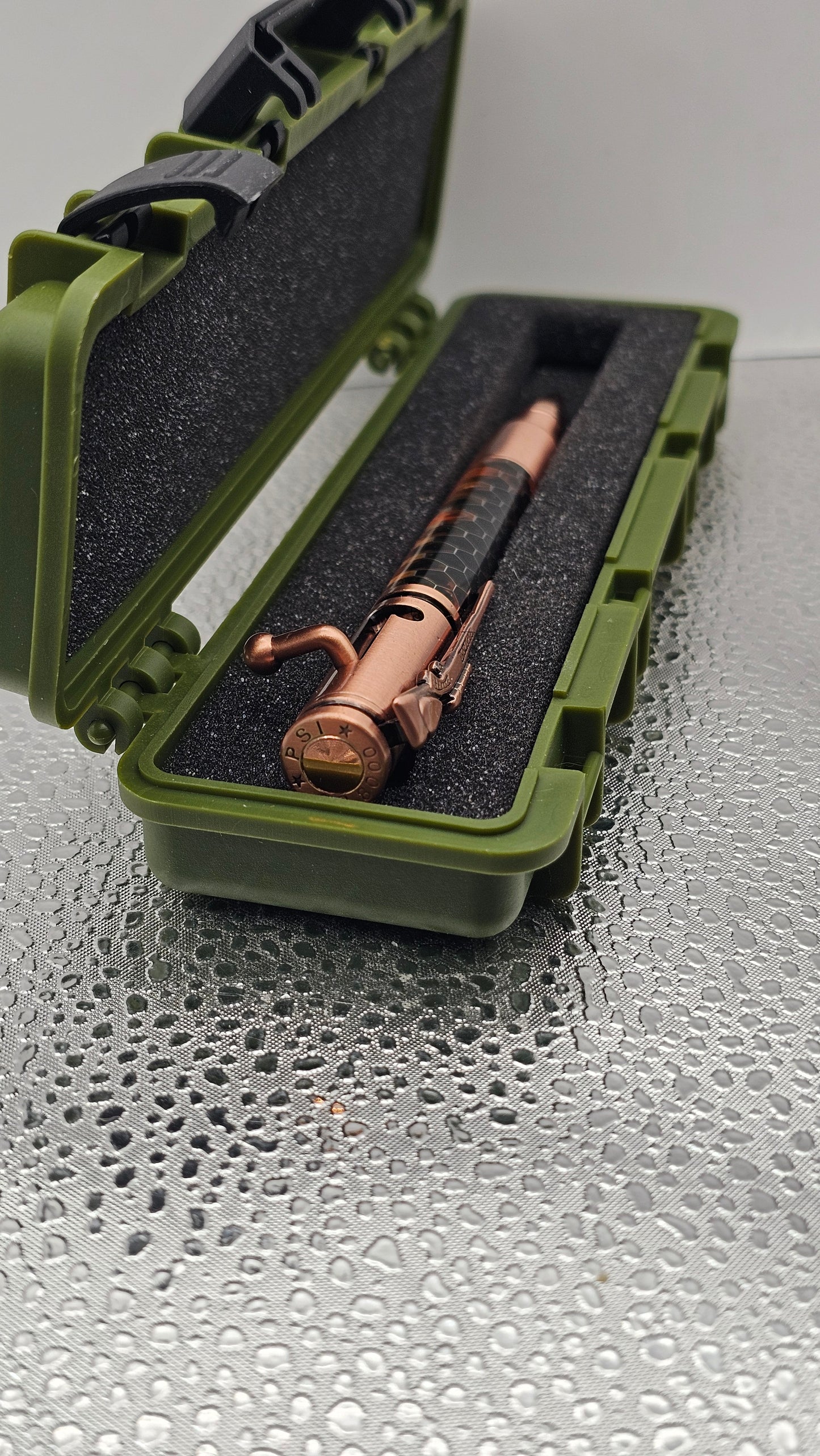Handmade Pens, Copper 30 Cal Bolt-Action