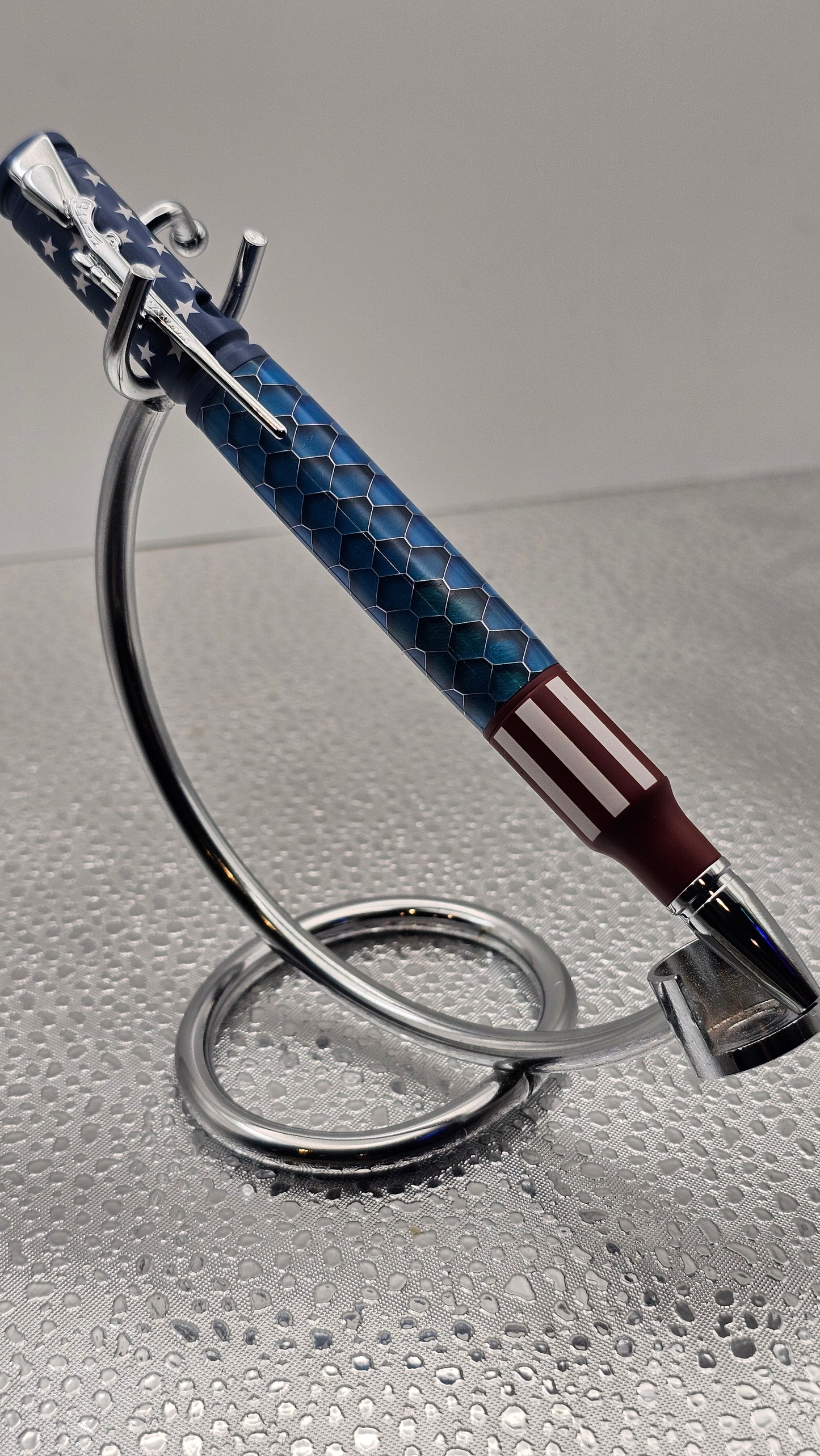 Handmade Pen, Ceramic 30 Cal Bolt-Action