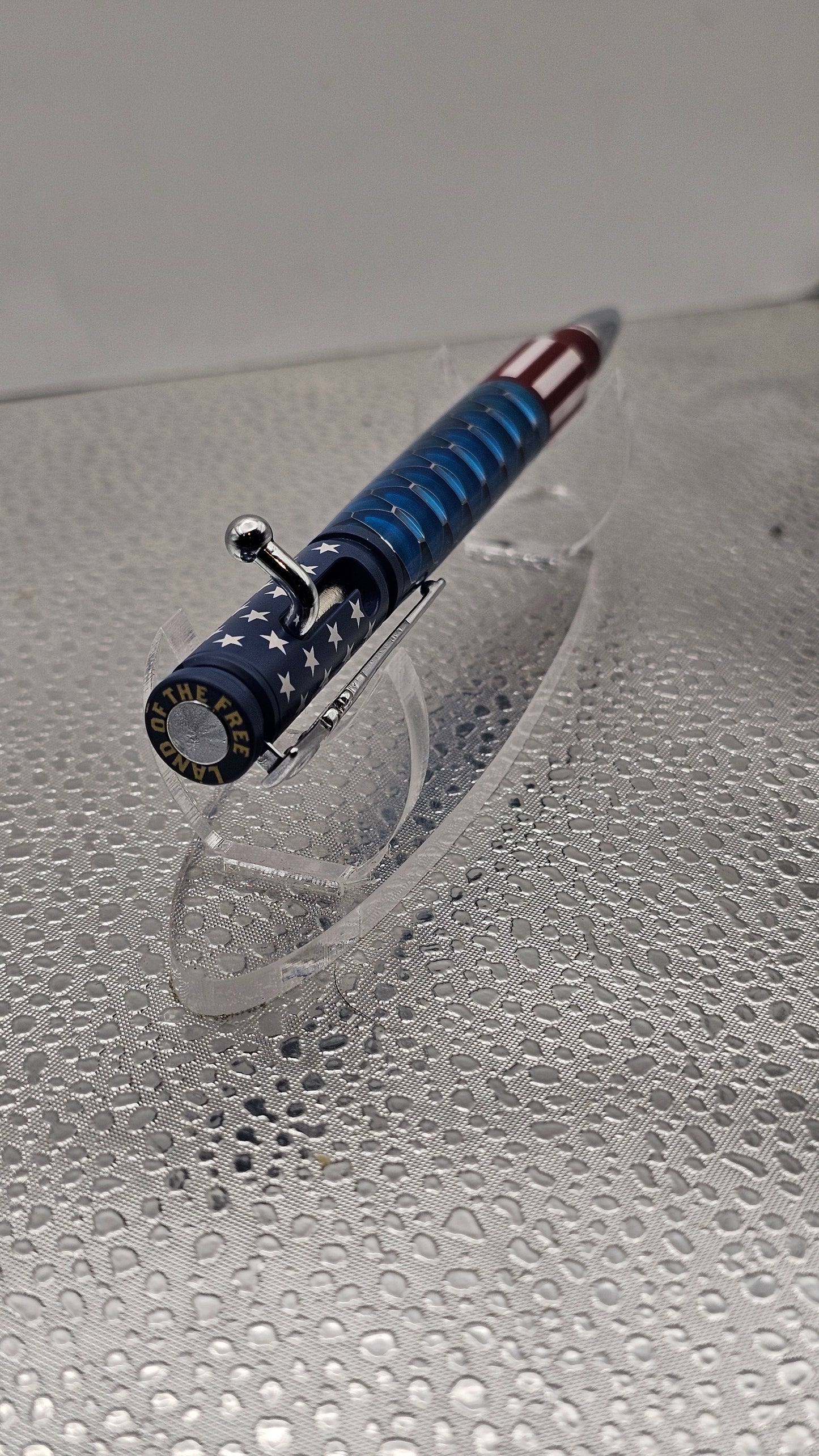 Handmade Pen, Ceramic 30 Cal Bolt-Action