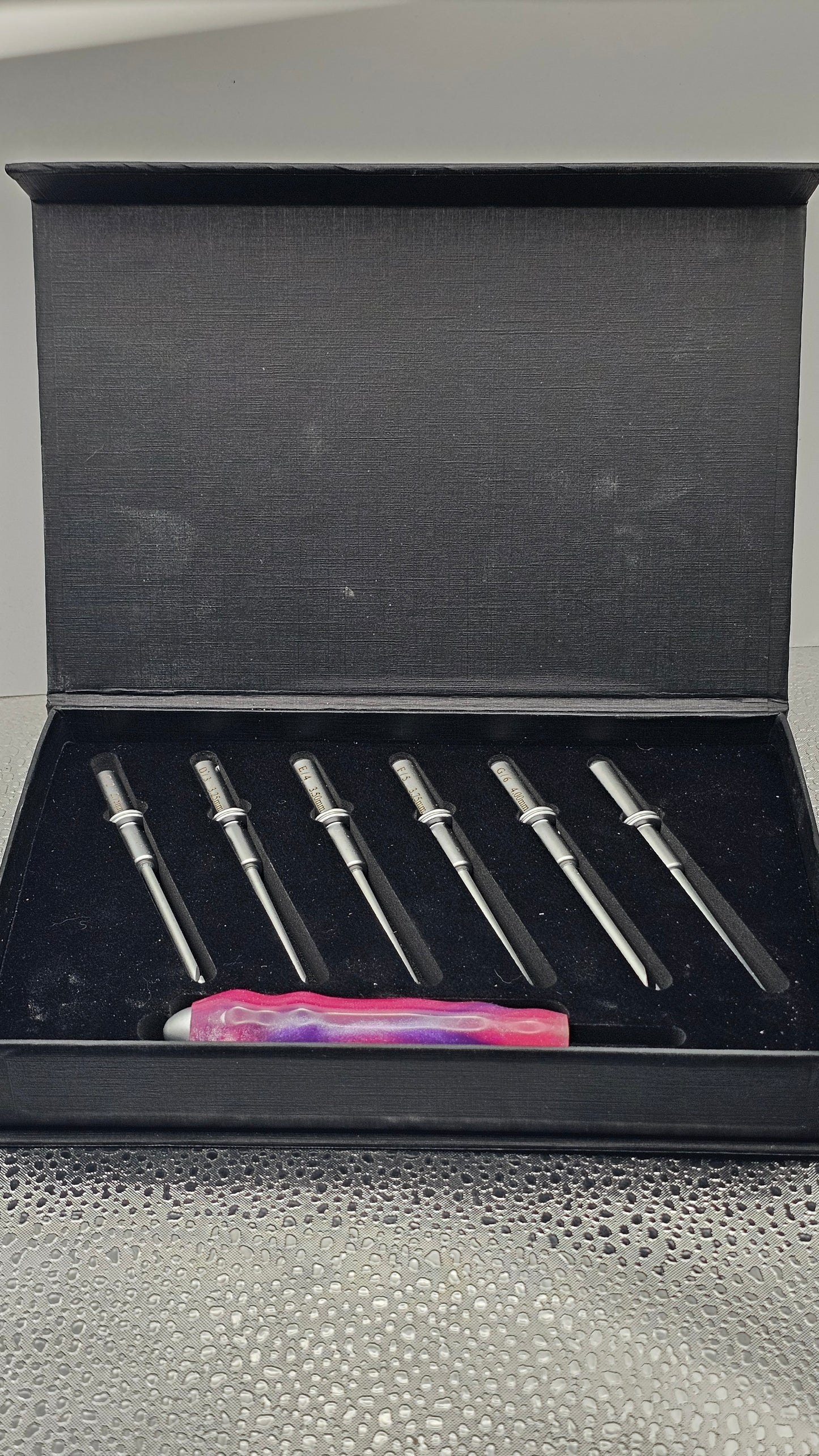 Handmade, Interchangeable Crochet hook set