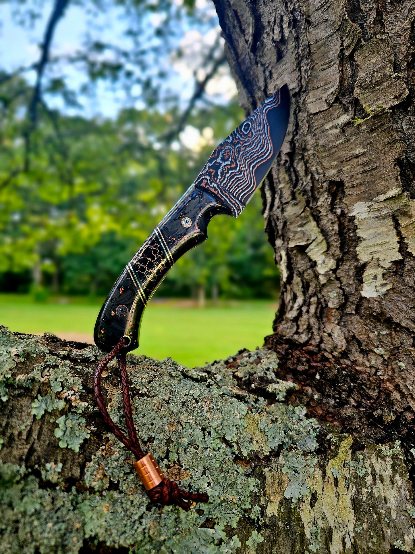 Copper Fang – Handcrafted Tactical Knife for Collectors, Survival & EDC