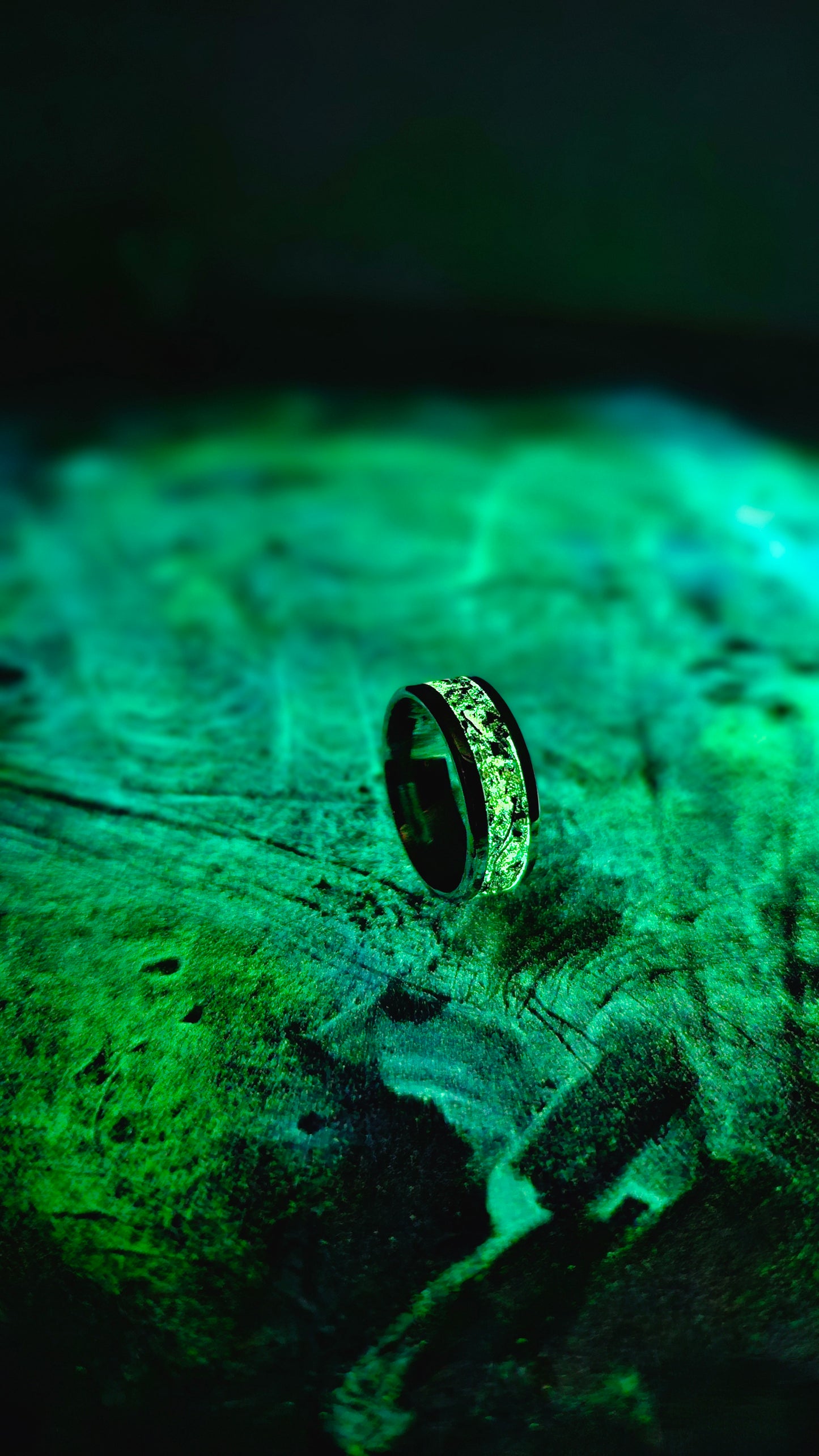 .925 sterling Silver - Glow Stone Ring With Patrick Aadir Materials