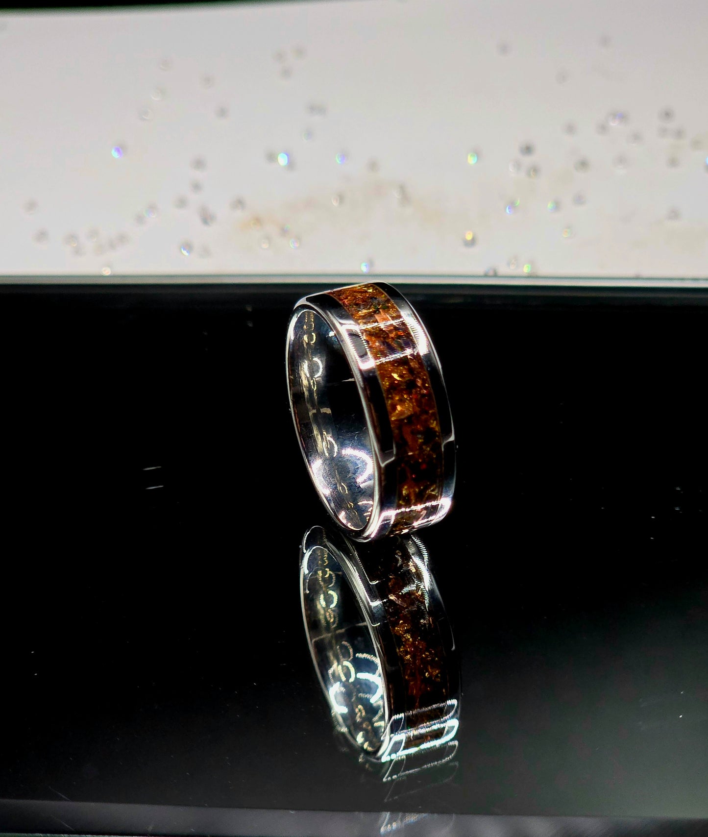 .925 sterling Silver - Glow Stone Ring With Patrick Aadir Materials