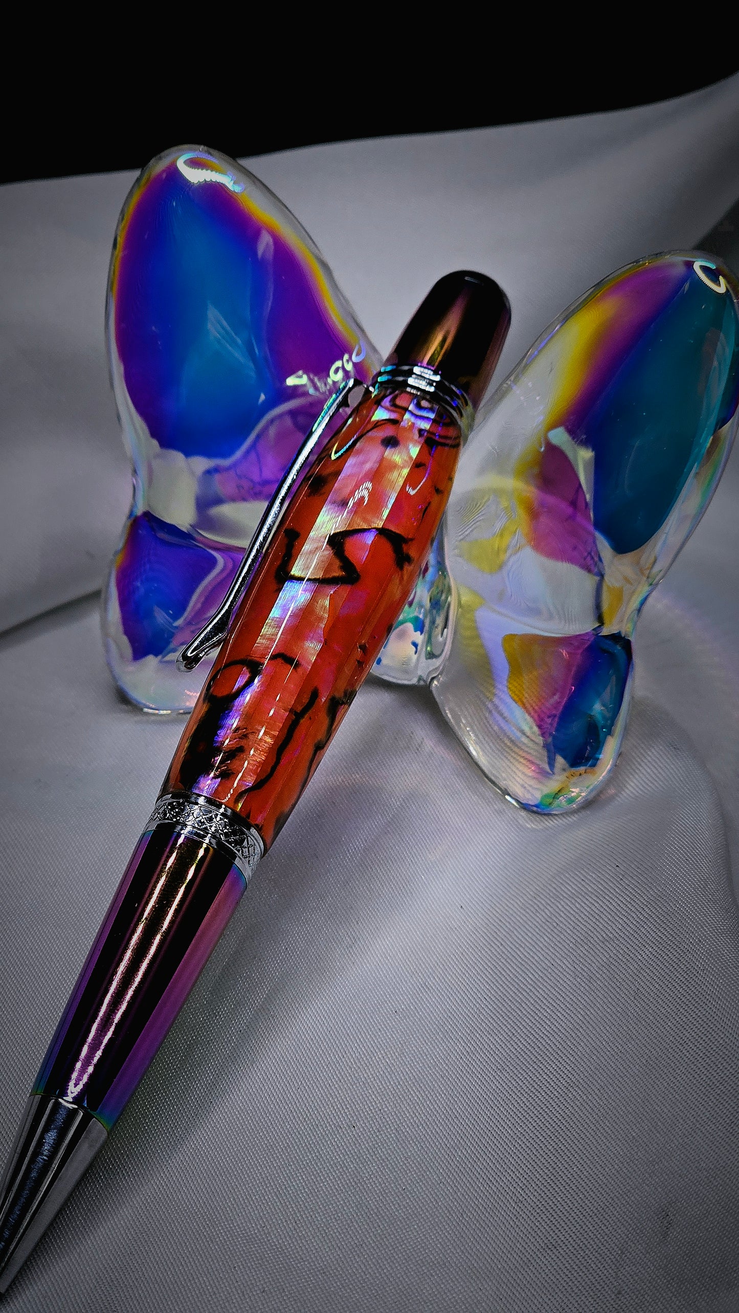 Paua Abalone Twist Pen, Refillable and great for everyday use