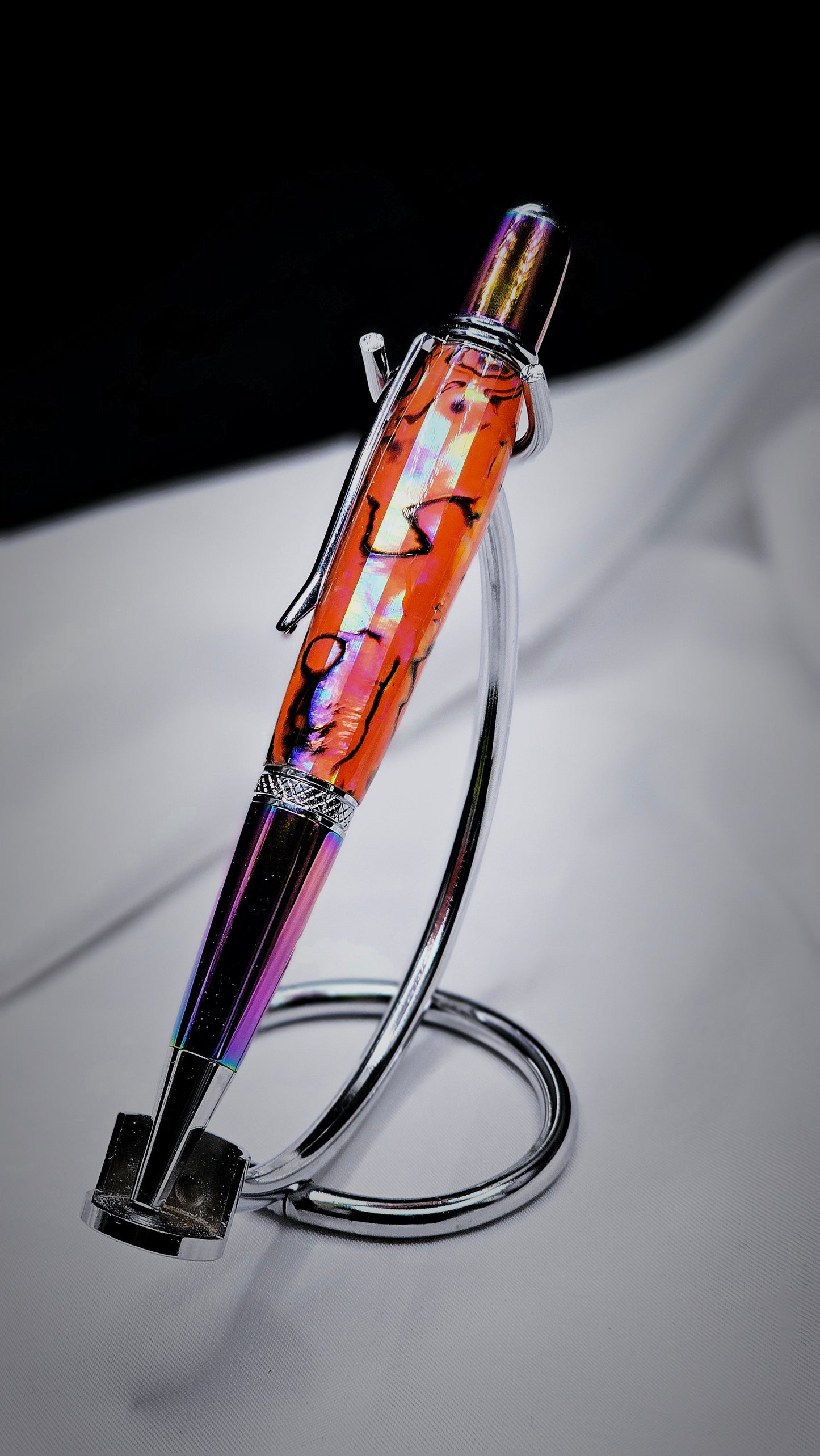 Paua Abalone Twist Pen, Refillable and great for everyday use
