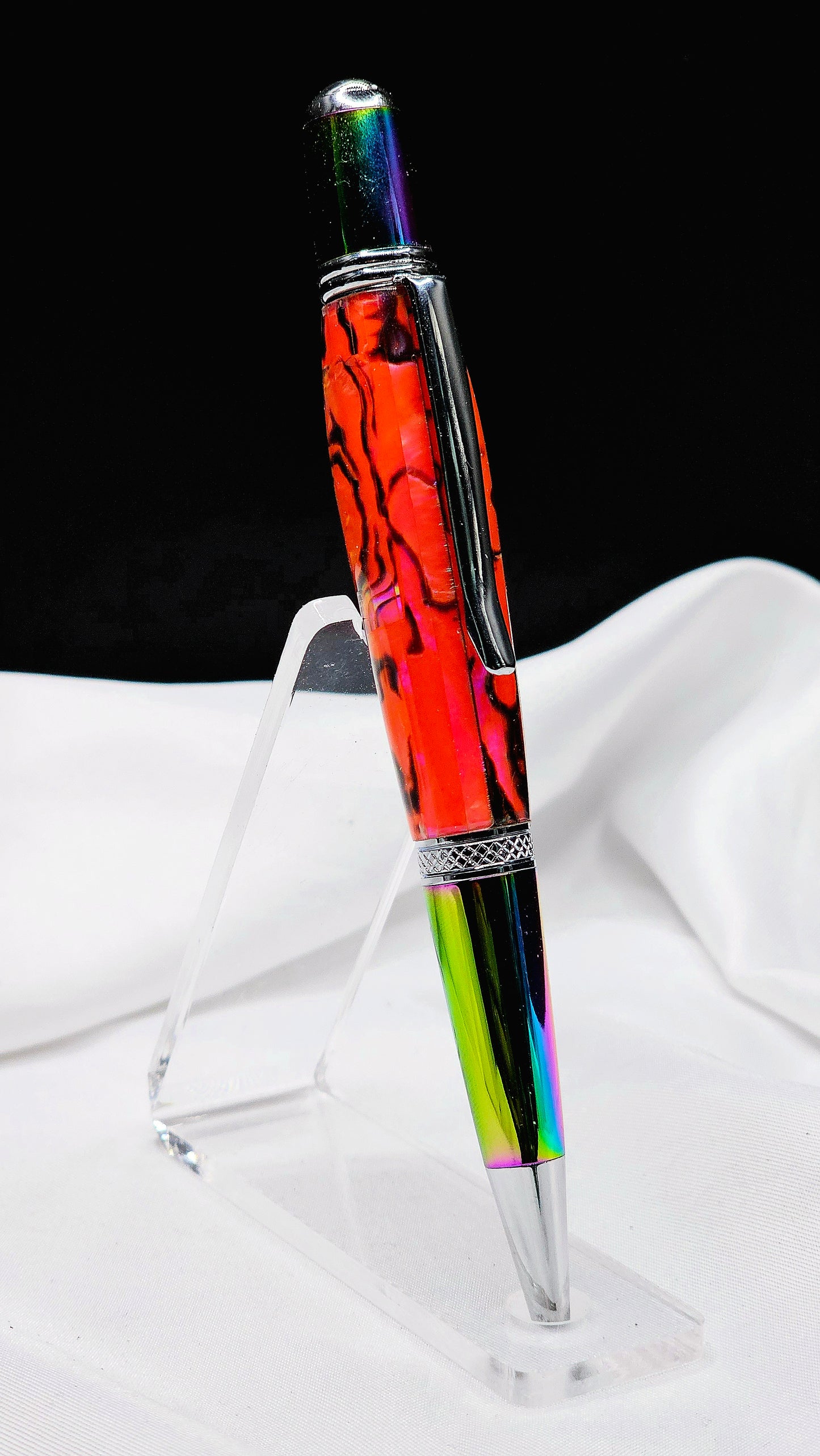 Paua Abalone Twist Pen, Refillable and great for everyday use