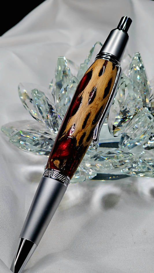 "Cholla Red" Twist Pen, Refillable and great for everyday use