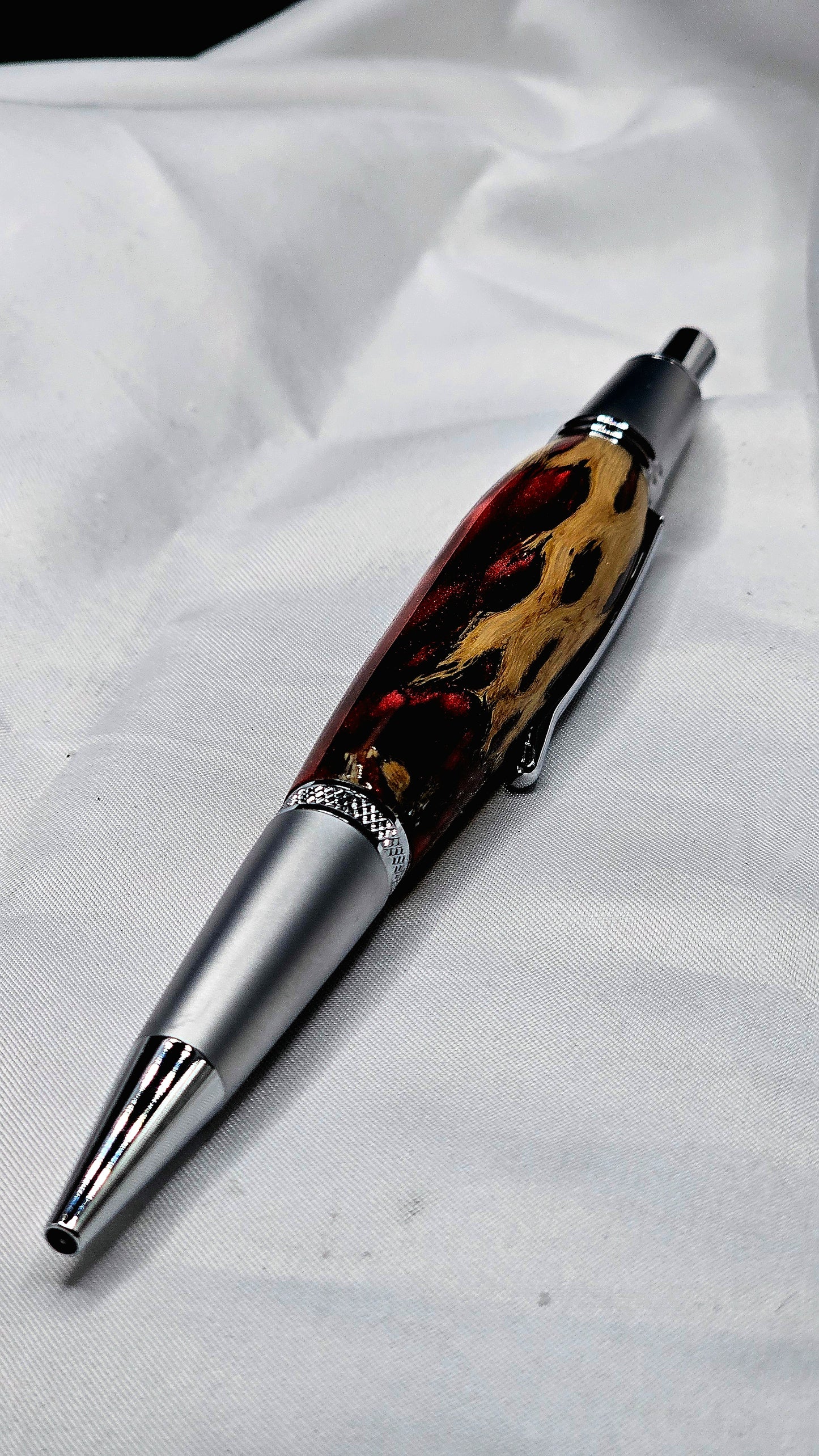 "Cholla Red" Twist Pen, Refillable and great for everyday use