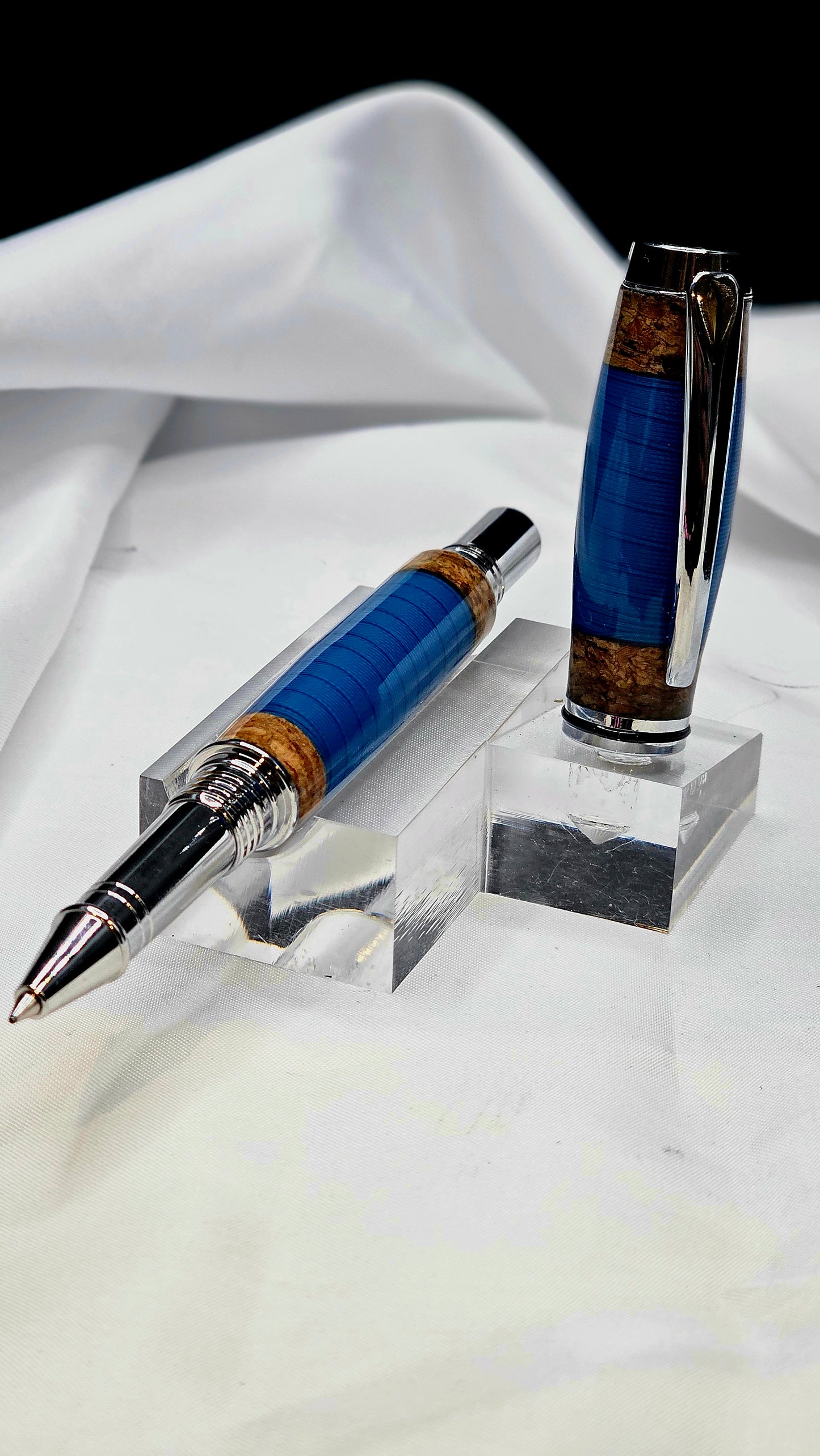 Custom Handmade Fisherman Jr Gentleman Roller Ball Pen