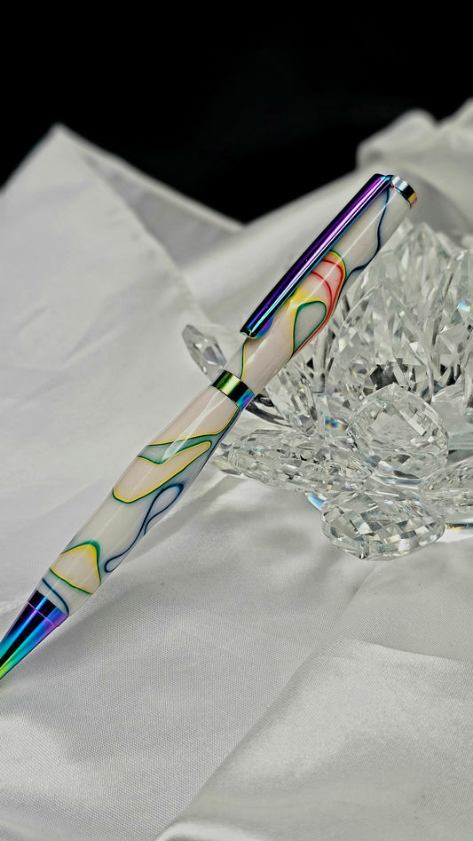 "Sky Prism" Handmade Twist Pen