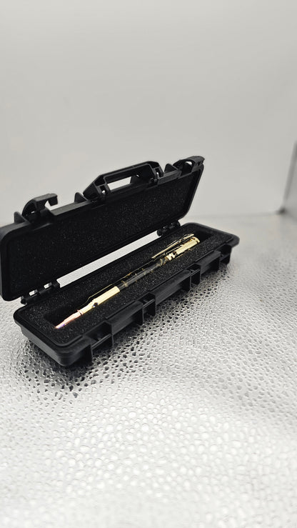 Handmade Pens, 24k Gold 30 Cal Bolt-Action