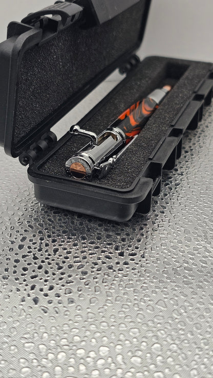 Handmade Pens, Chrome 30 Cal Bolt-Action