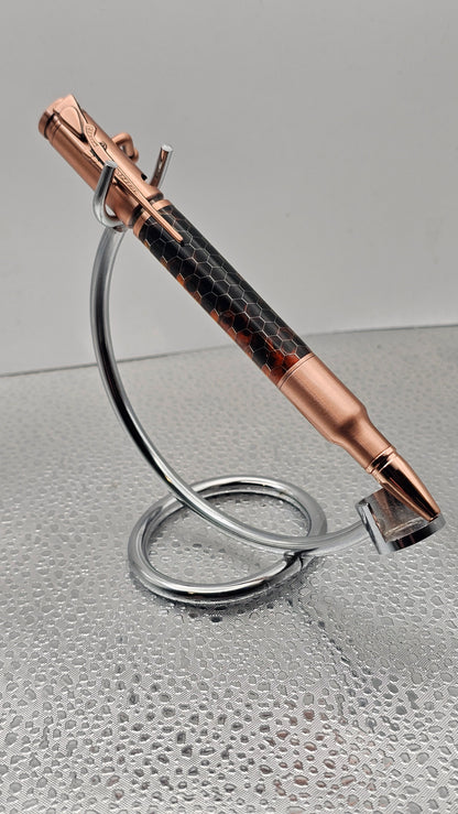 Handmade Pens, Copper 30 Cal Bolt-Action