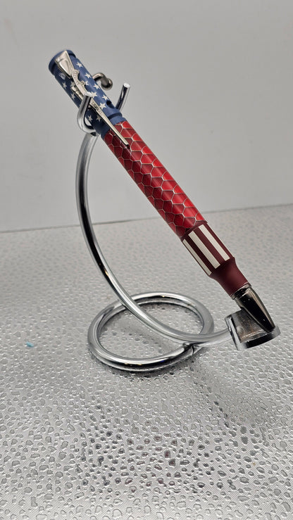 Handmade Pen, Ceramic 30 Cal Bolt-Action