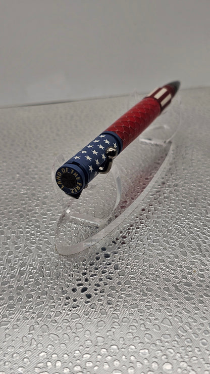 Handmade Pen, Ceramic 30 Cal Bolt-Action