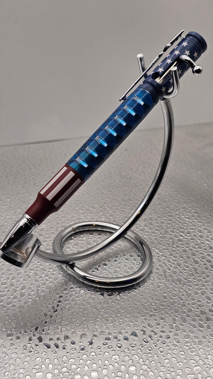 Handmade Pen, Ceramic 30 Cal Bolt-Action