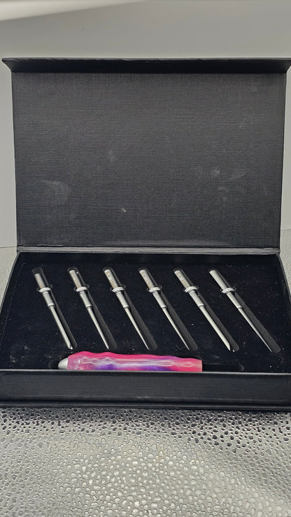 Handmade, Interchangeable Crochet hook set