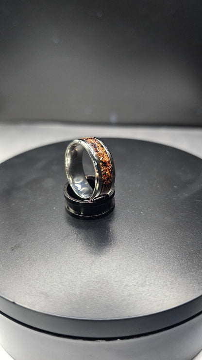 .925 sterling Silver - Glow Stone Ring With Patrick Aadir Materials