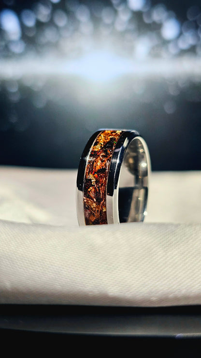 .925 sterling Silver - Glow Stone Ring With Patrick Aadir Materials