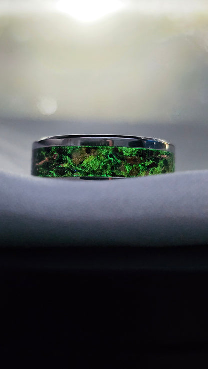 .925 sterling Silver - Glow Stone Ring With Patrick Aadir Materials