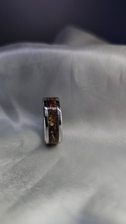 .925 sterling Silver - Glow Stone Ring With Patrick Aadir Materials