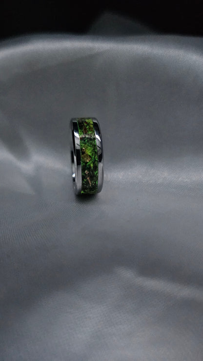 .925 sterling Silver - Glow Stone Ring With Patrick Aadir Materials