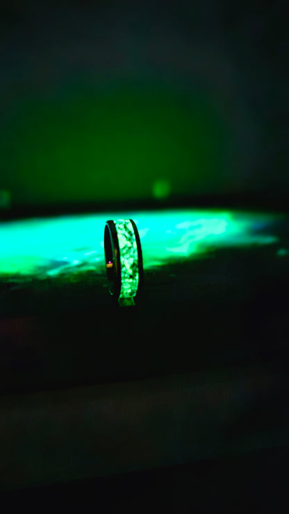 .925 sterling Silver - Glow Stone Ring With Patrick Aadir Materials