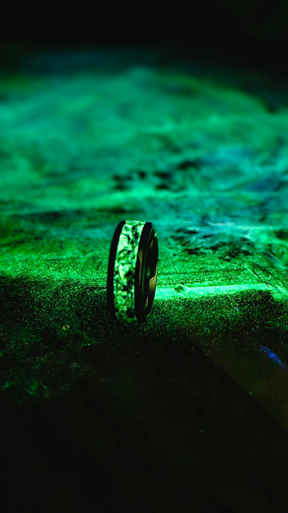 .925 sterling Silver - Glow Stone Ring With Patrick Aadir Materials