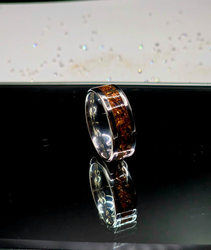 .925 sterling Silver - Glow Stone Ring With Patrick Aadir Materials
