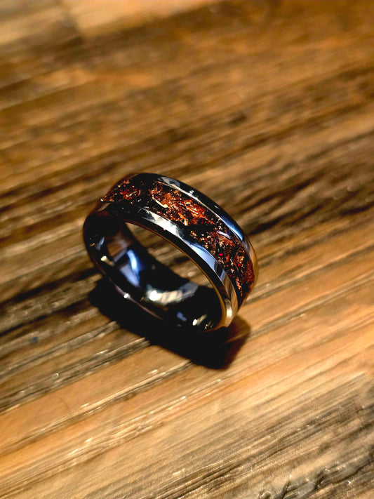 .925 sterling Silver - Glow Stone Ring With Patrick Aadir Materials