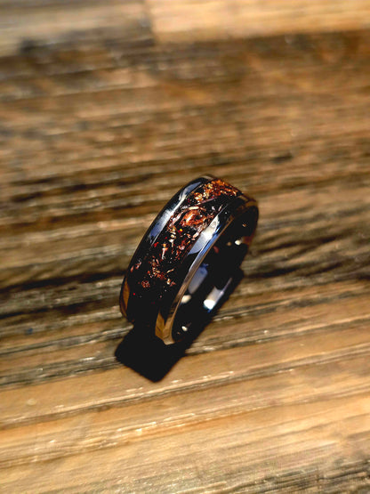 .925 sterling Silver - Glow Stone Ring With Patrick Aadir Materials