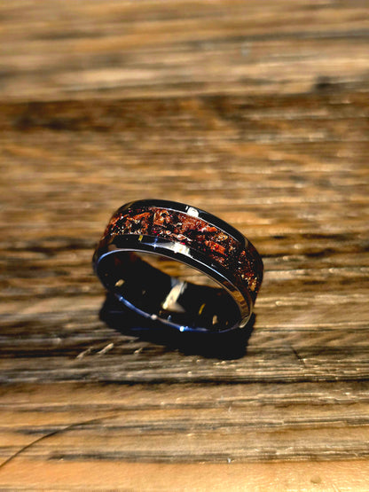 .925 sterling Silver - Glow Stone Ring With Patrick Aadir Materials