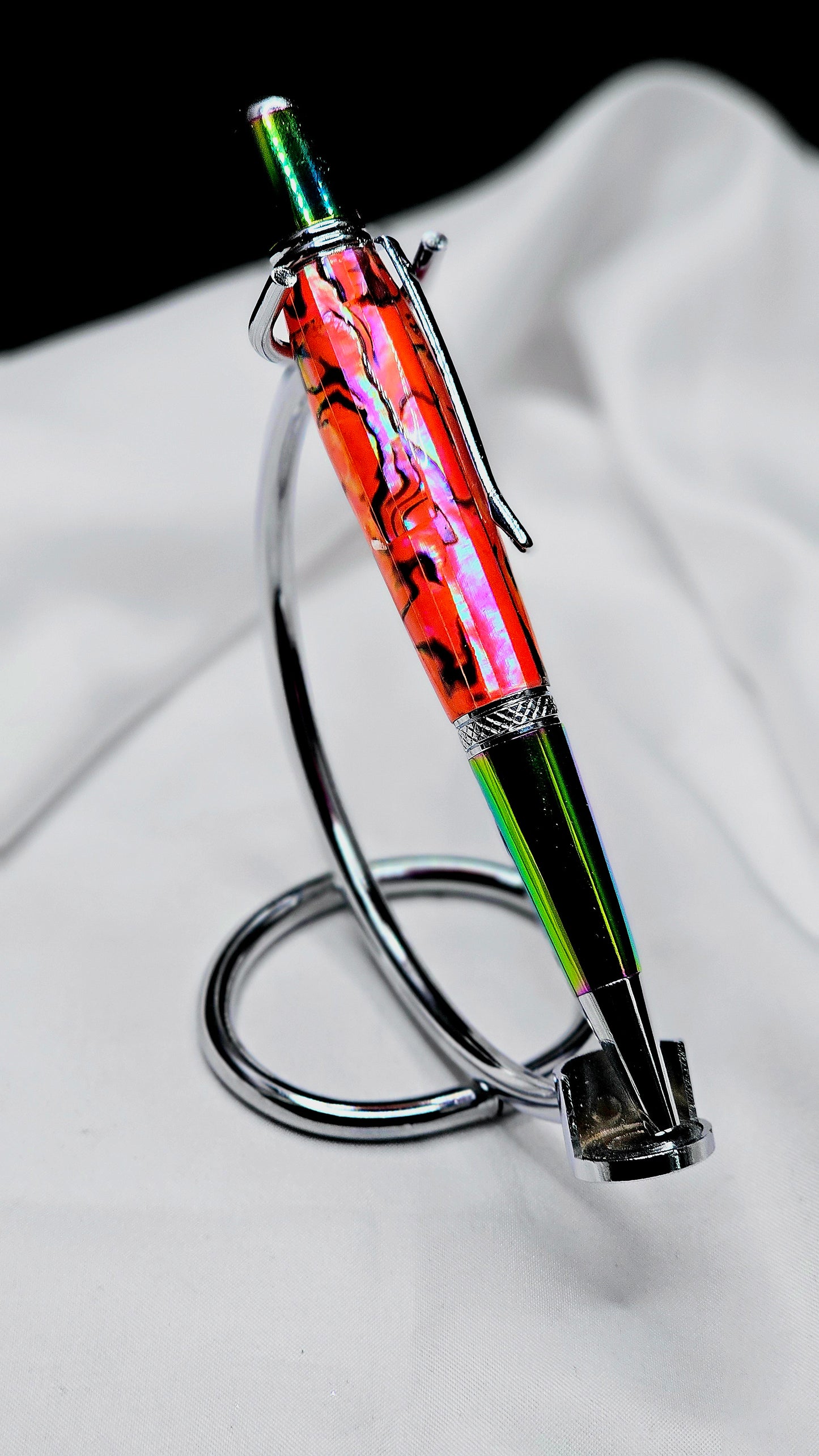 Paua Abalone Twist Pen, Refillable and great for everyday use