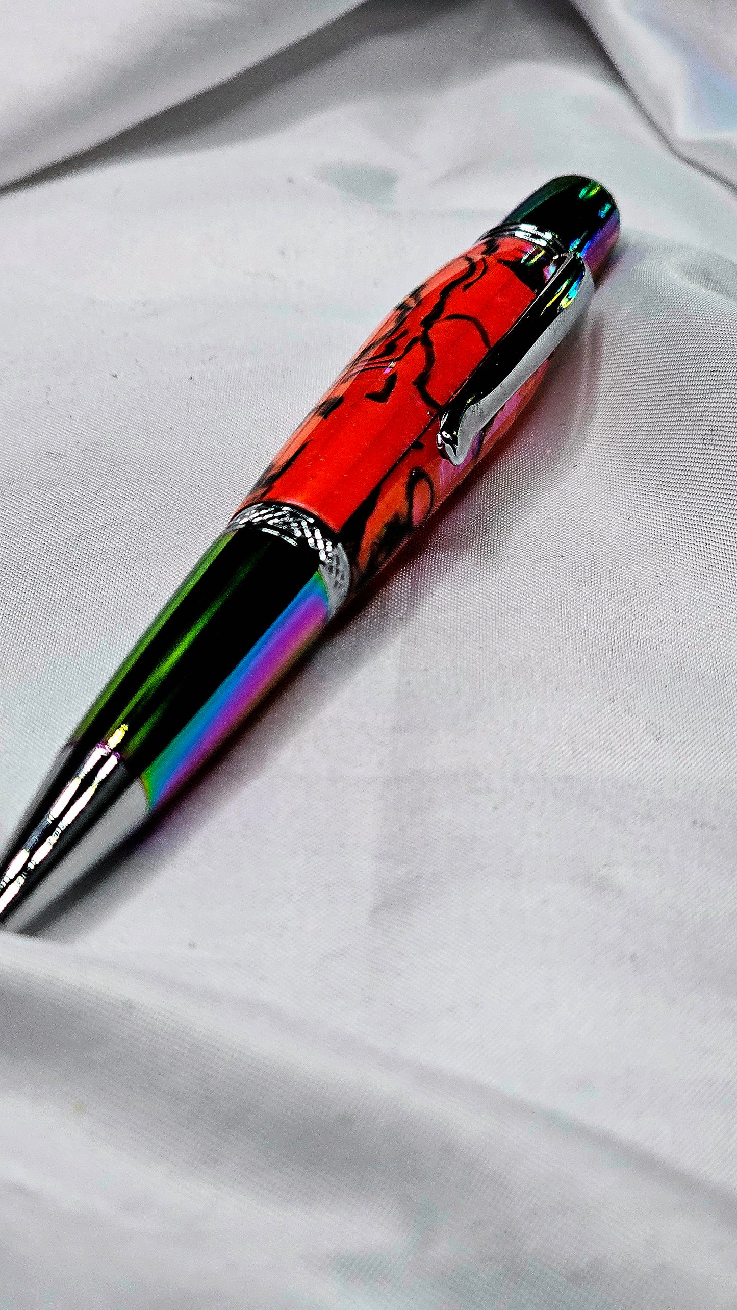 Paua Abalone Twist Pen, Refillable and great for everyday use