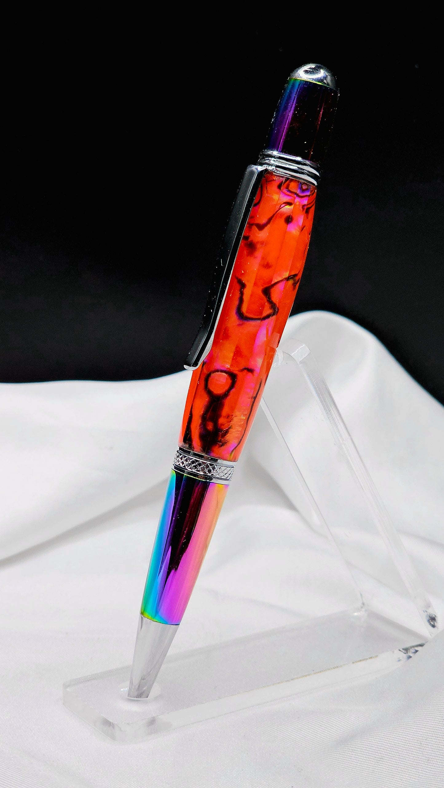 Paua Abalone Twist Pen, Refillable and great for everyday use