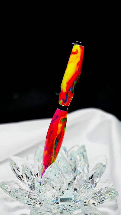 "Tie Dye" Handmade Twist Pen