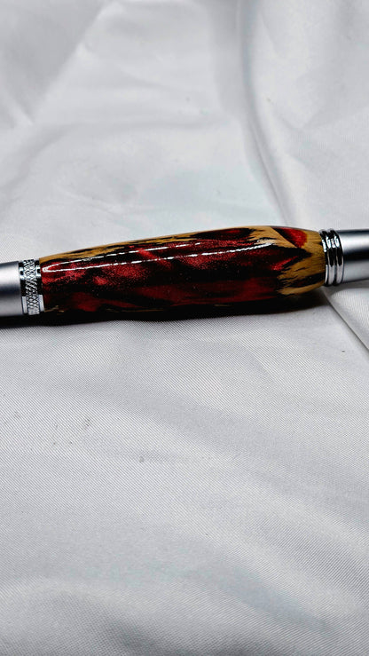 "Cholla Red" Twist Pen, Refillable and great for everyday use