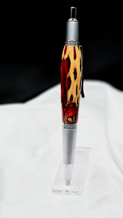 "Cholla Red" Twist Pen, Refillable and great for everyday use