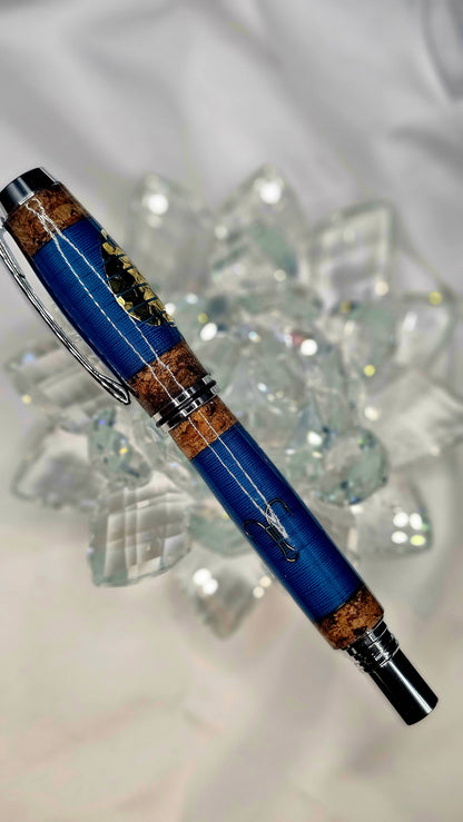 Custom Handmade Fisherman Jr Gentleman Roller Ball Pen