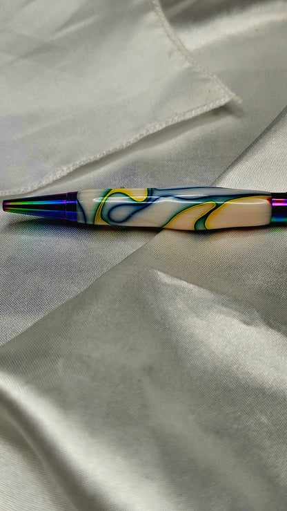 "Sky Prism" Handmade Twist Pen