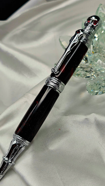 Chrome Hardware "Death Note" Handmade Twist Pen