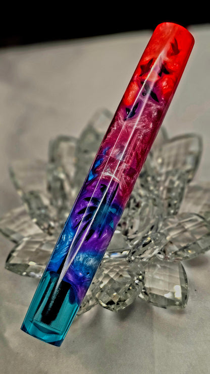 🌴🥥Scripted Paradise🥥🌴 Bespoke Fountain Pen a Hand Made Resin Body