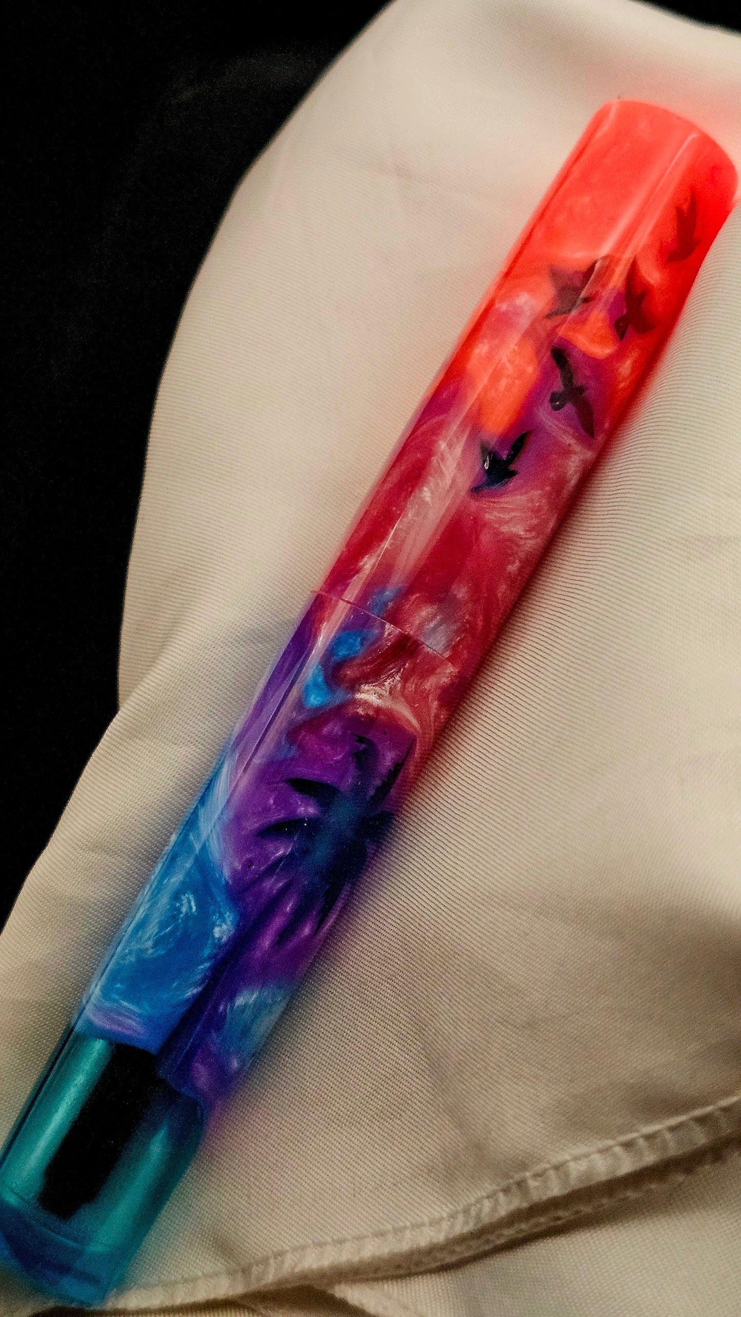 🌴🥥Scripted Paradise🥥🌴 Bespoke Fountain Pen a Hand Made Resin Body