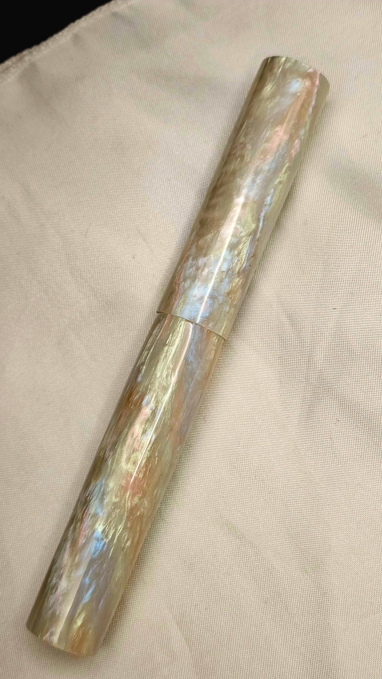 “The Oracle's Whisper” Bespoke Fountain Pen a Hand Made Resin Body