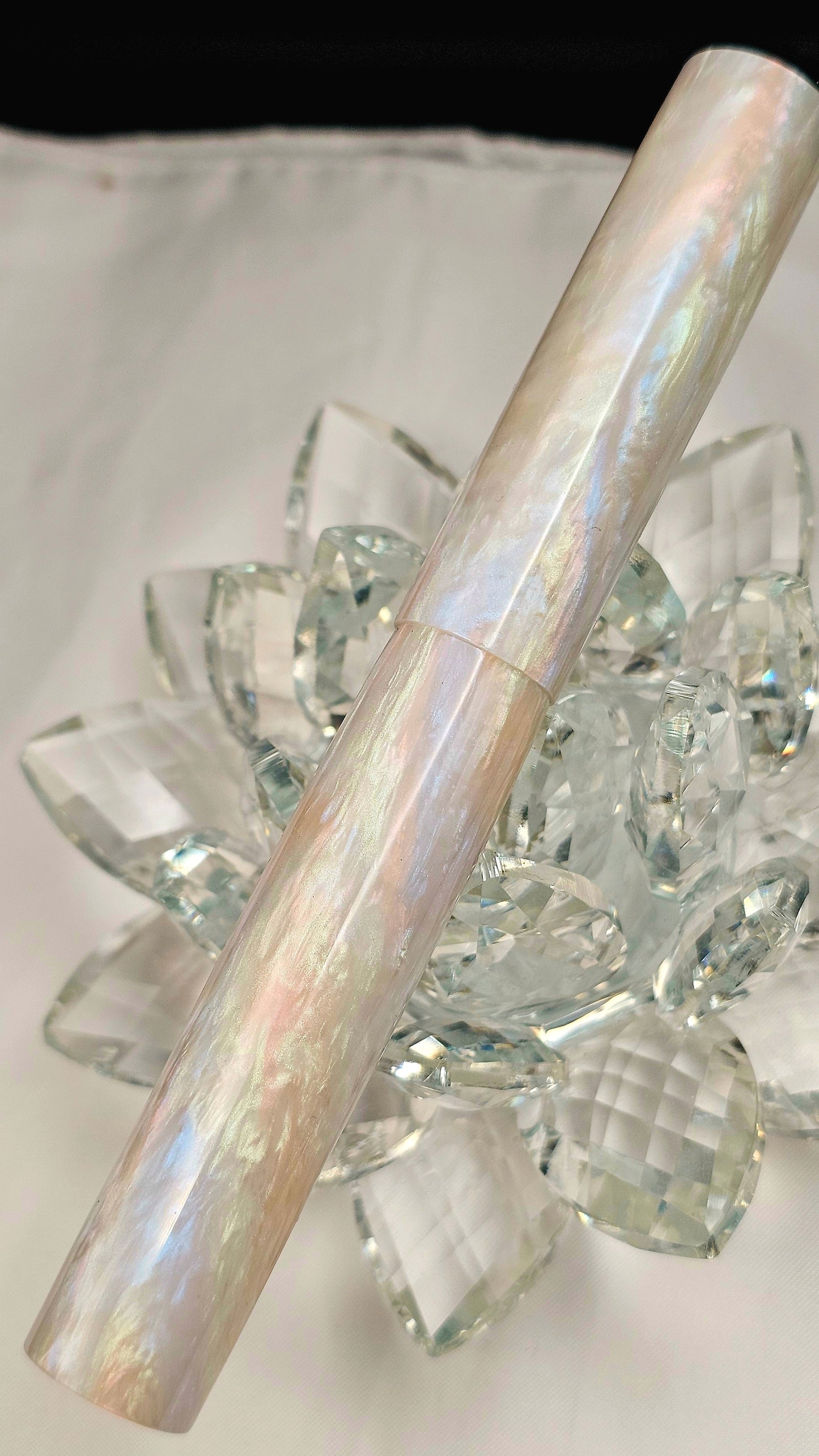 “The Oracle's Whisper” Bespoke Fountain Pen a Hand Made Resin Body