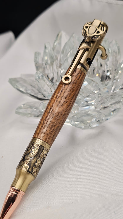 "Hunters Day Off" Jack Daniel's Whiskey Barrel Bolt Action