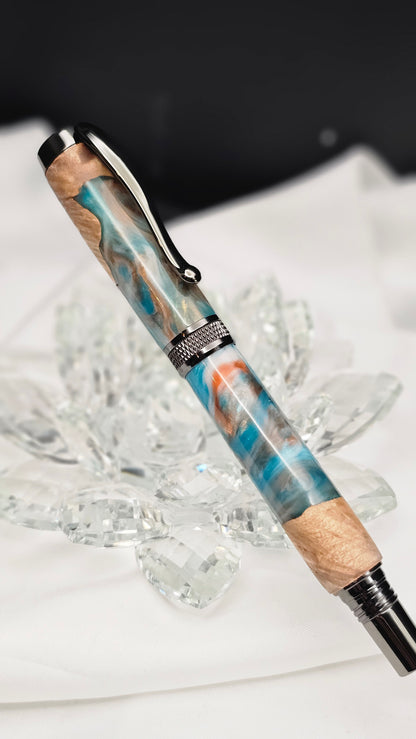 Hybrid rollerball or Fountain pen
