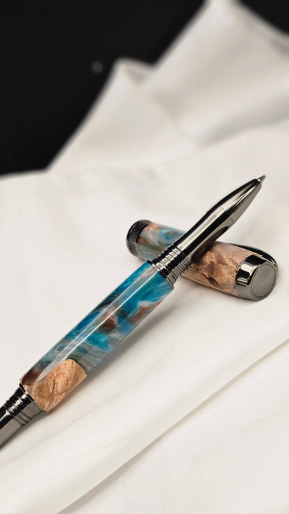 Hybrid rollerball or Fountain pen