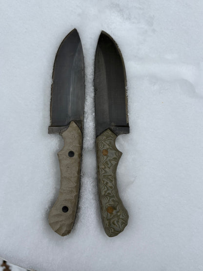 The Tactical Camp Knife (OD Green/Tan)